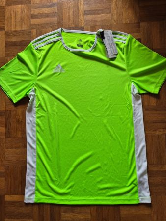 Adidas Sportshirt neongrün, Gr. M , NEU