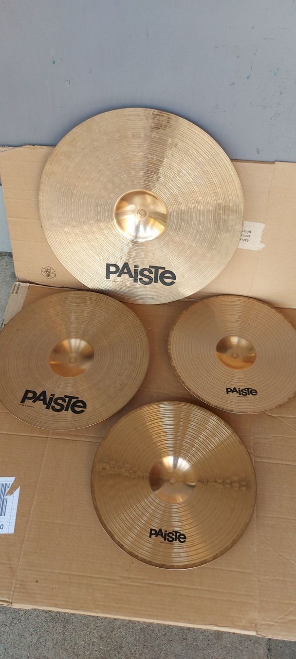 Paiste Musikinstrumente: 20",16",14" Paiste 802 becken set – Gebraucht aus Glattbrugg von Swissmusik 4