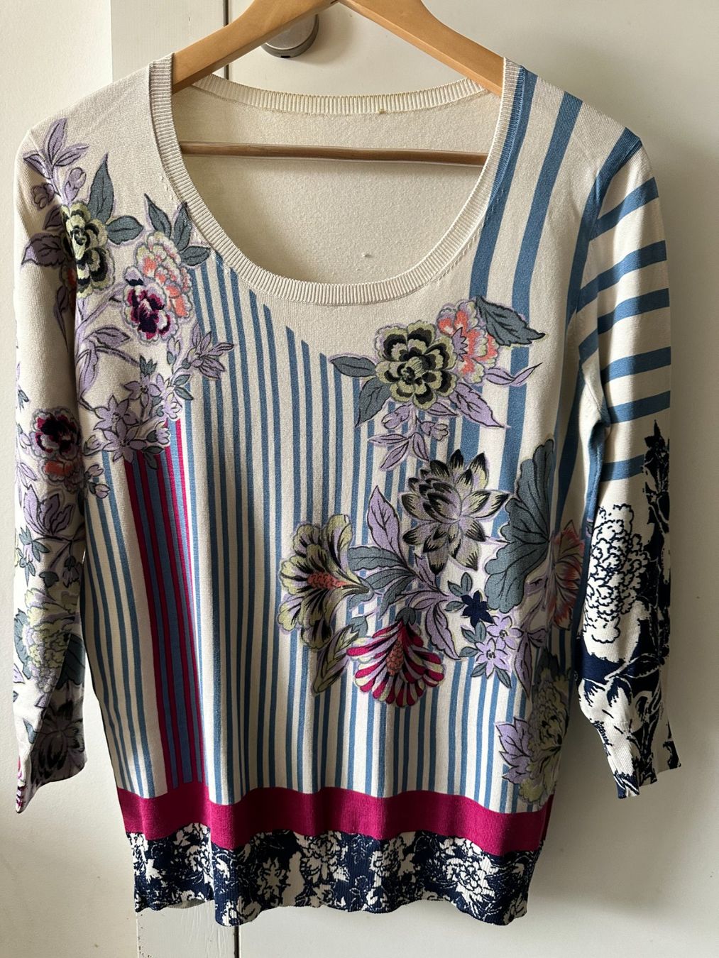 Etro Maglioni & Felpe: Superbe pull ETRO soie ETRO-Seidenpullover Gr46 IT 730CHF – Usato da Genève venduto da Mycollection