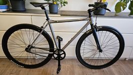 Fixie Fahrrad Pure Fix Cycles grau Rahmengrösse 50