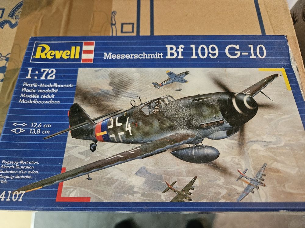 REVELL 04160 MESSERSCHMITT Bf 109 G-10 Maquette Revell 1/72 EUR 10,20