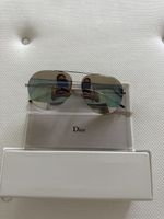 Dior Aviator Sunglasses Silver Mirror Lenses 
