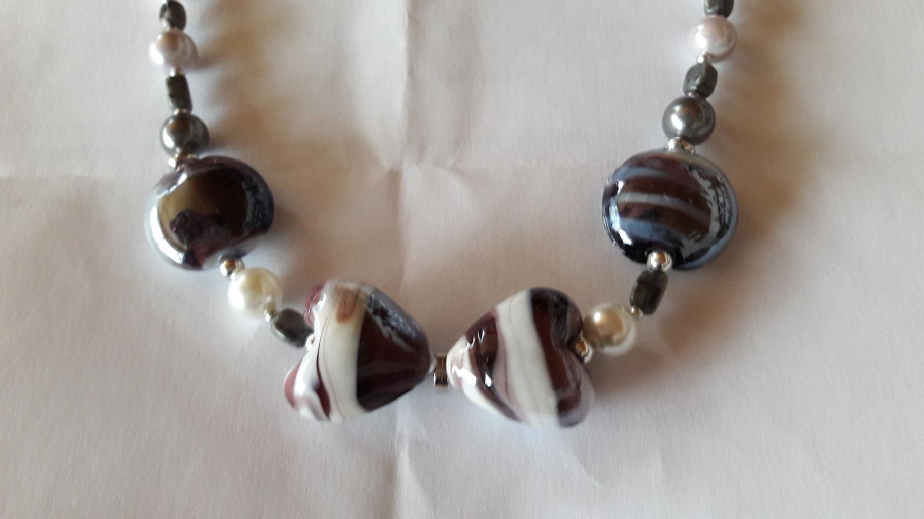 Catenine: Collier Zwei Herzen – Nuovo (secondo la descrizione) da Bäretswil venduto da Esku01 1