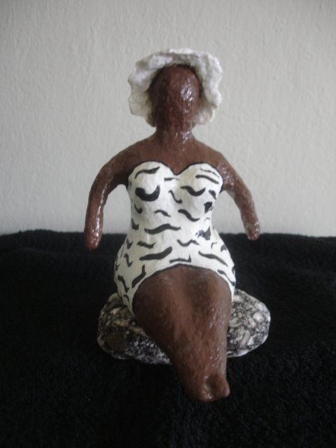 Sculture & Statue: Papiermache Skulptur Nr. 3 – Nuovo (secondo la descrizione) da Beatenberg venduto da nonnkari 1