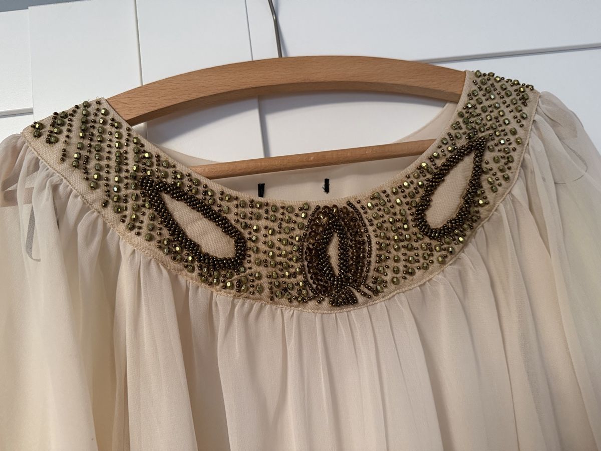 Vestiti: Kleid, durchsichtig, Überwurf  – Usato da Muttenz venduto da Zara-Camp 1