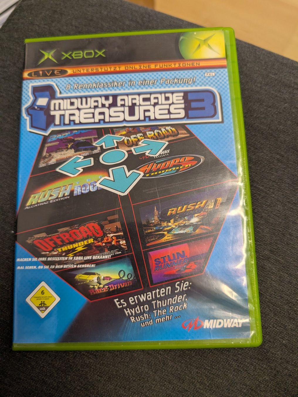 Jeux: Midway arcade treasures 3 Microsoft xbox – D'occasion à Giubiasco par Ticinerd