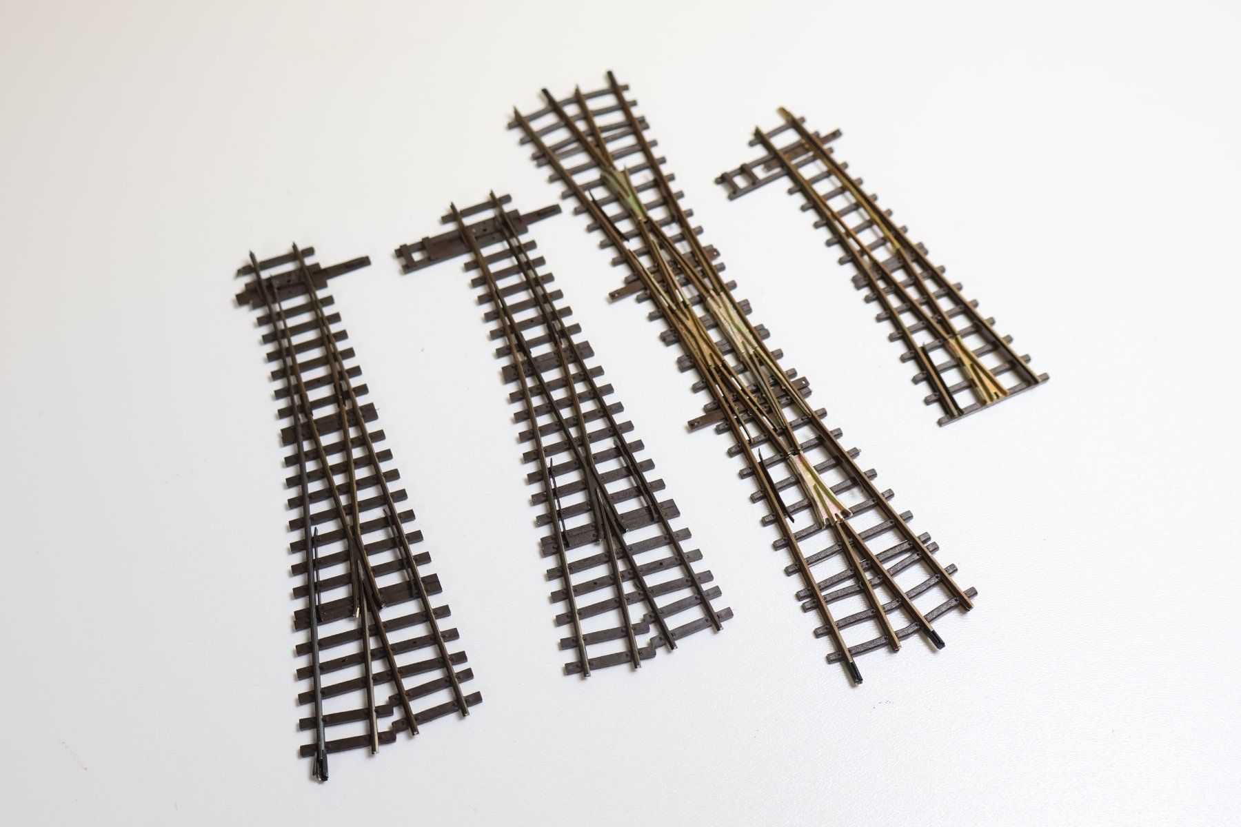 Bemo Modelleisenbahnen: BEMO/SHINOHARA 4 x Weichen  - H0m – Gebraucht aus Winterthur von Monstera 3