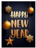 Stanzschablone Nr. R173, Happy new Year (Sizzix geeignet)