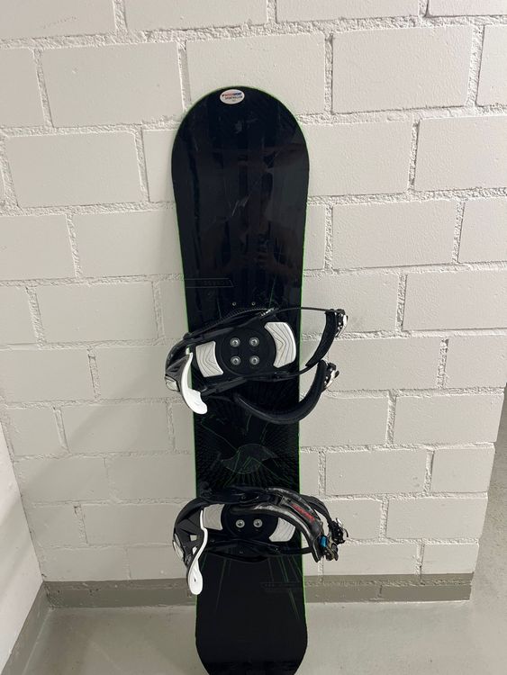 Snowboard Set mit Bindung & Boots 1