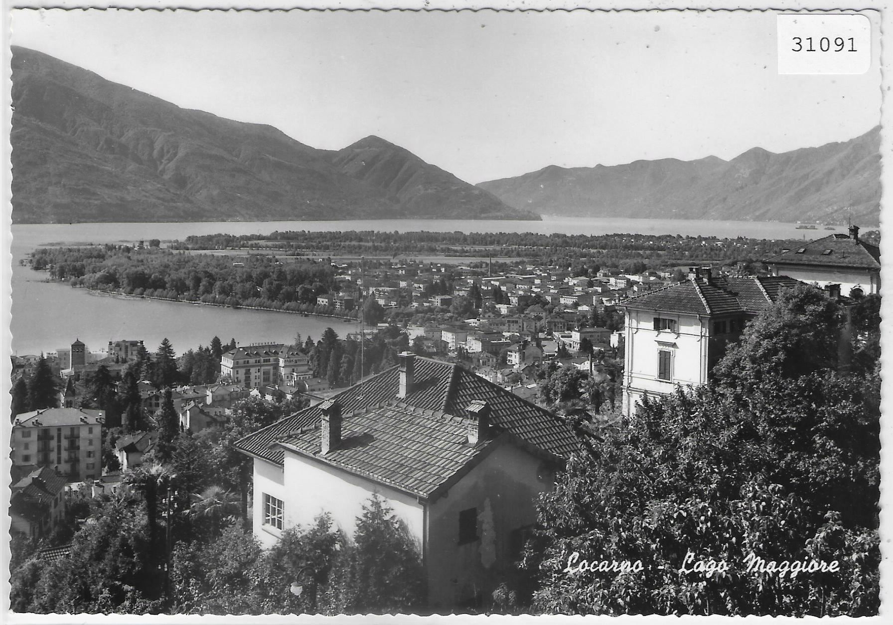 Ansichtskarten: Locarno - Lago Maggiore - Villas – Gebraucht aus Ettingen von Kartenplanet