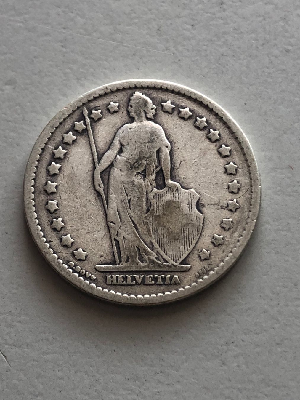 Tutti le monete: 1 Fr. 1906 – Usato da Schötz venduto da Odpa 1
