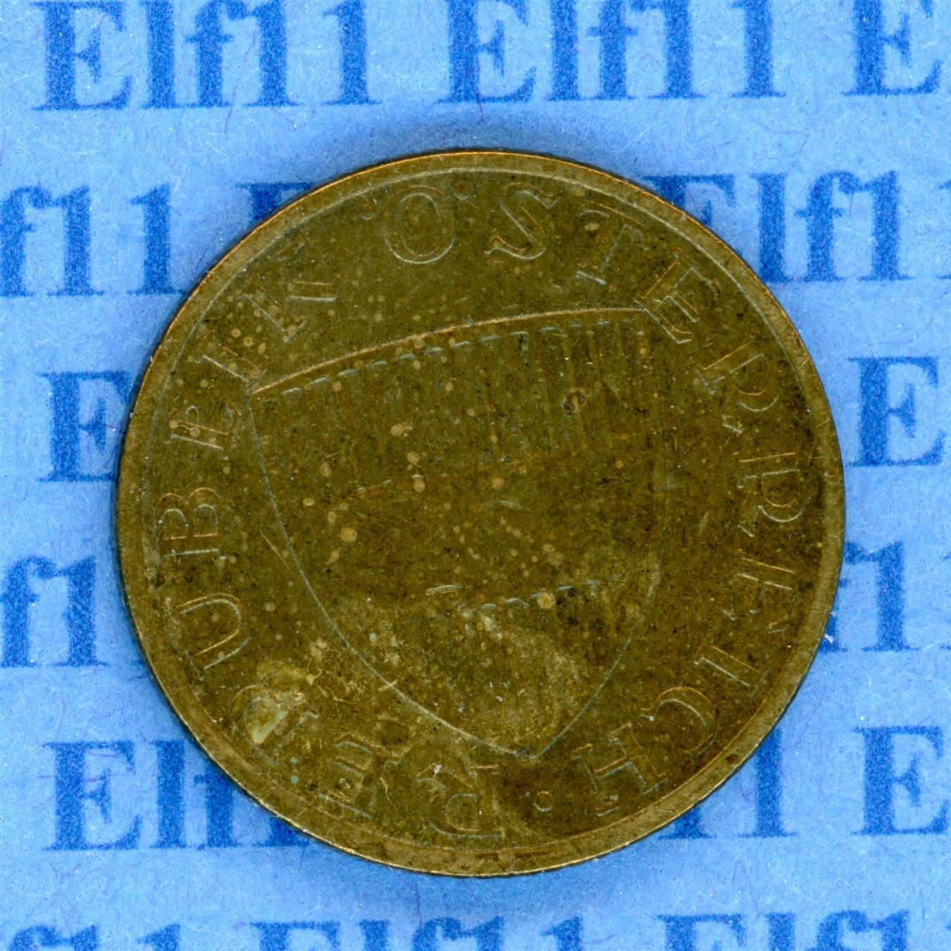 Tutti le monete: ATS___0.50 1982 -vz 50 Groschen – Usato da Widnau venduto da Elf11 1