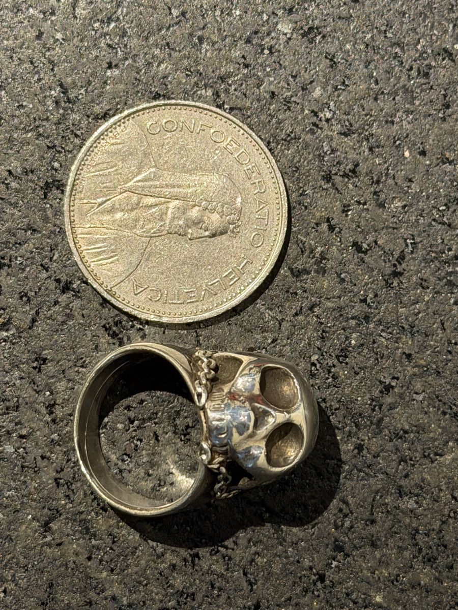 Ringe: Silber Totenkopf Ring💀 – Gebraucht aus Basel von barracuda360 9