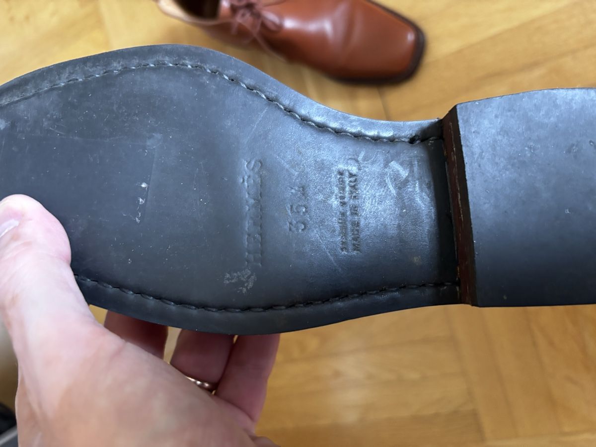 Hufschuhe: Classic Brown Leather Hermes Boots 35.5 – Gebraucht aus Genève von Skigasp 1