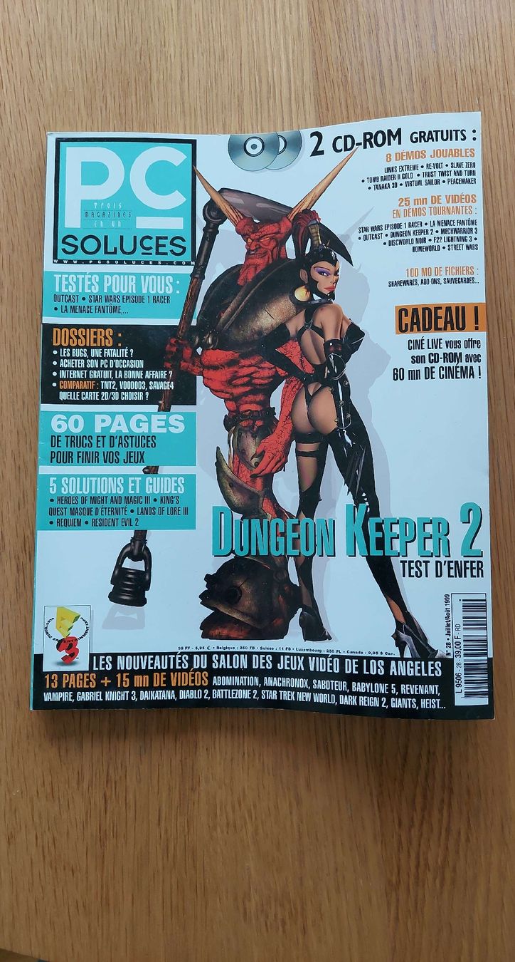 Spiele: PC Soluces N°28 - Dungeon Keeper 2 – Gebraucht aus Matran von Swiss_Stuff_Store