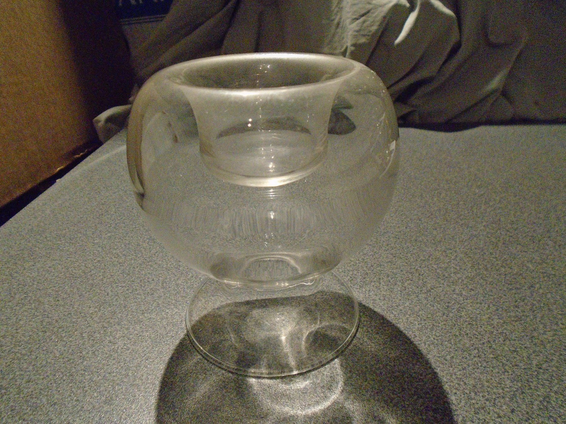 Vase & Récipients: Vase / Kerzenständer, Glas, klein – D'occasion à Zürich par abraxas1291 1