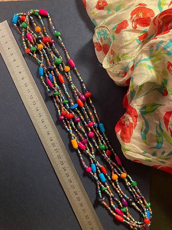Catenine: Bunte Sommerhalskette, Modeschmuck – Usato da St. Gallen venduto da jbr_q7tx 2