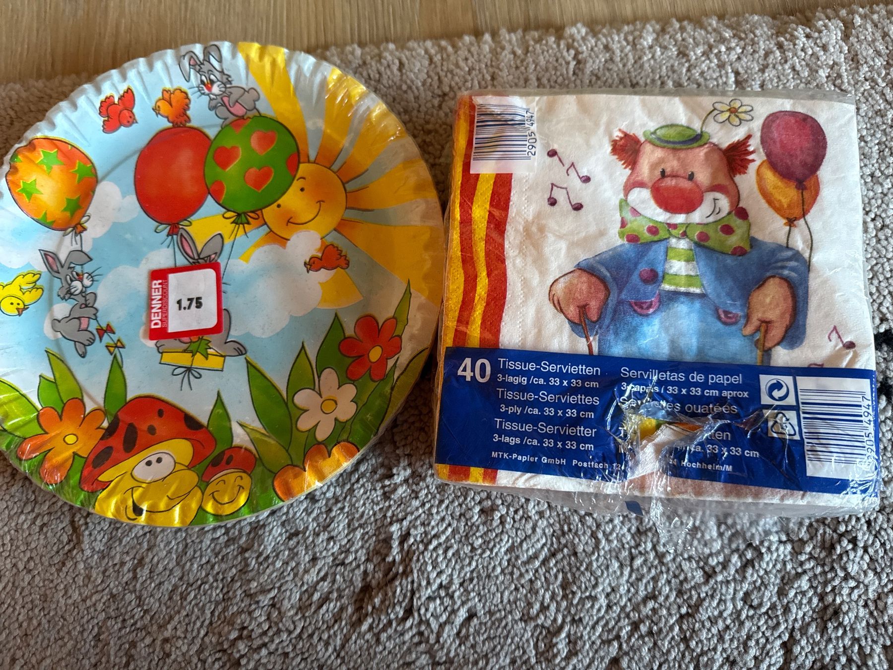Servietten: Spiderman Servietten und Pappteller neu – Neu (gemäss Beschreibung) aus Andelfingen von Judy0007 1