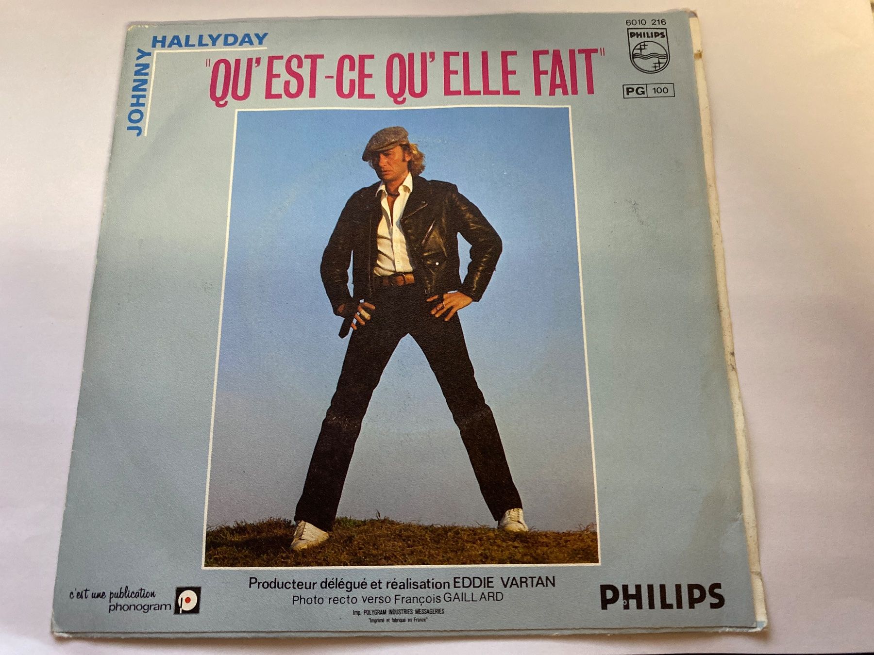 Dischi in vinile: Vinyle Johnny Hallyday "A partir de maintenant" – Usato da Le Brassus venduto da cinema13 1