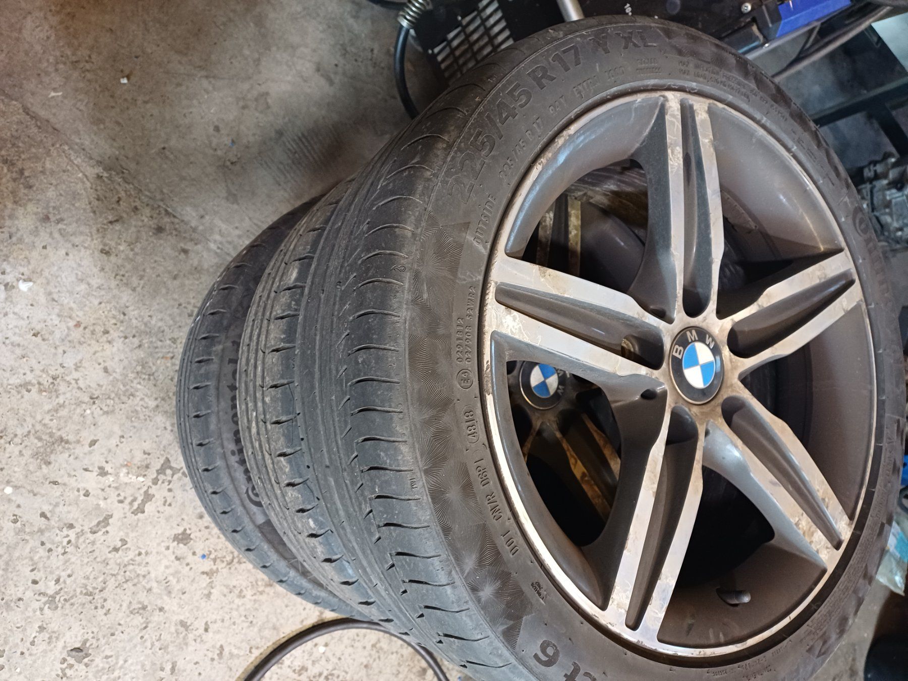 BMW Pneumatici & Ruote complete: BMW Alu Sommer Räder – Usato da Felben-Wellhausen venduto da kolbA