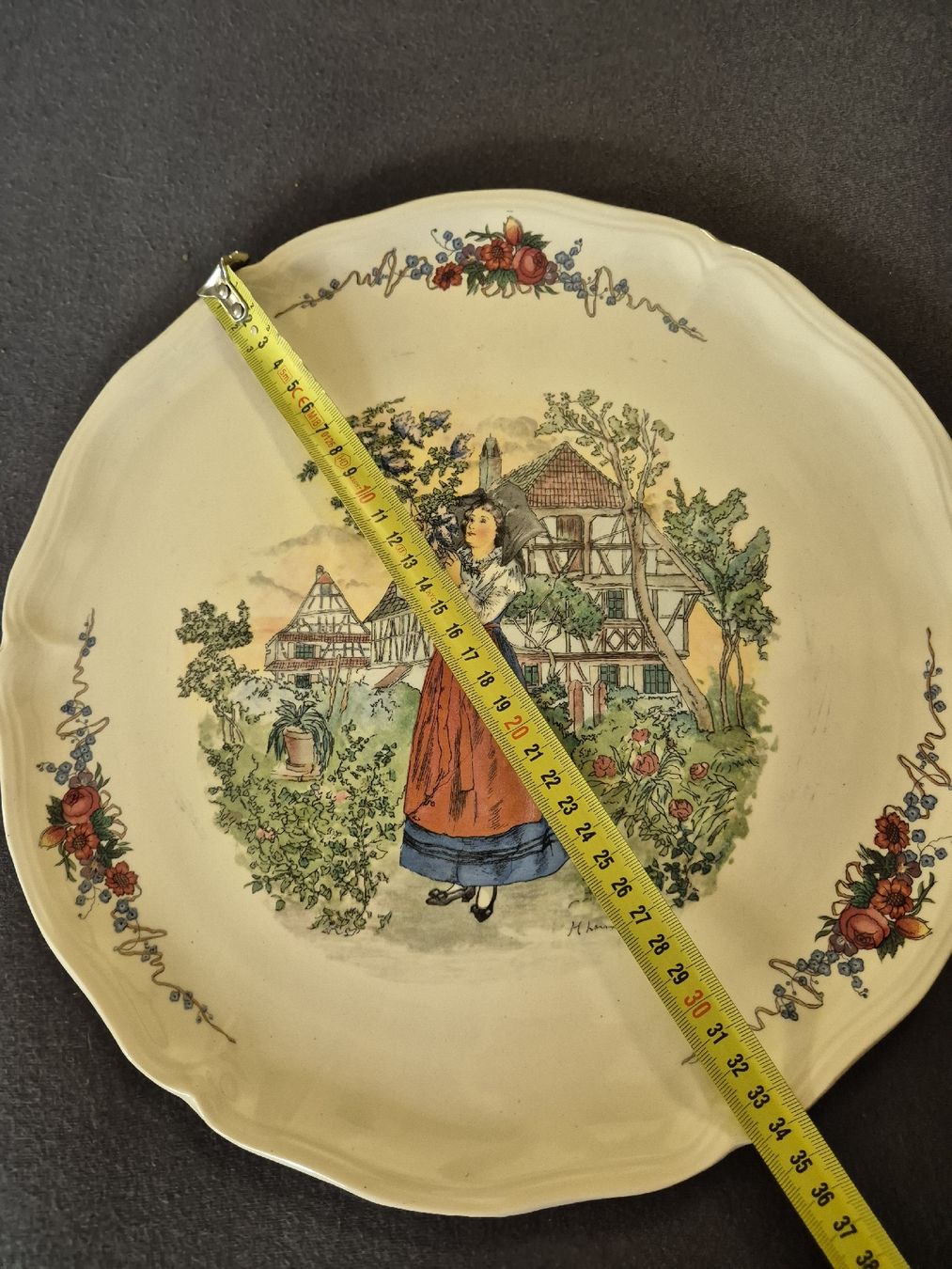 Piatti di portata: Obernai Servierteller, Sammlerstück, 34cm – Usato da Eschlikon TG venduto da zuzanka80 7