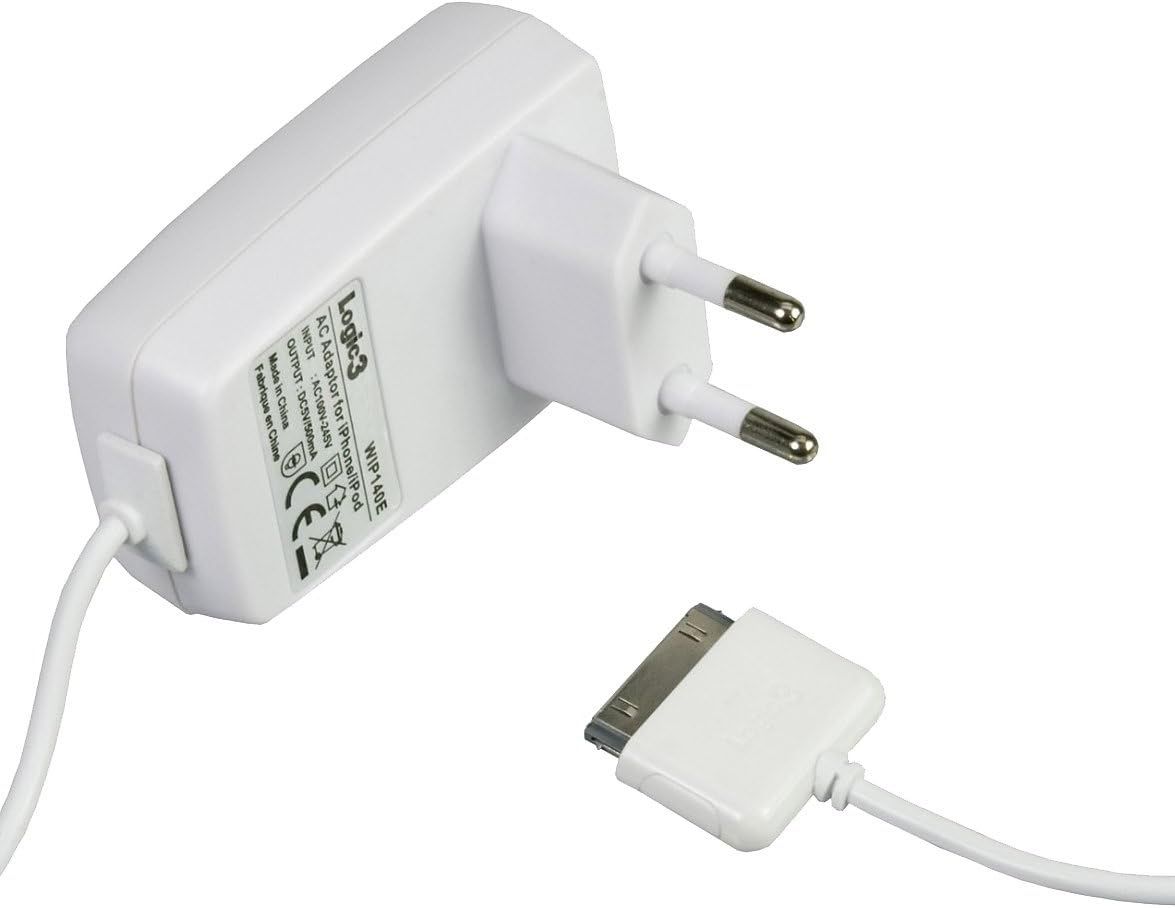 Caricabatterie: Logic3 Netzteil, AC Adapter für iPhone, iPod – Nuovo e nell'imballaggio originale da Schaffhausen venduto da Spezialist