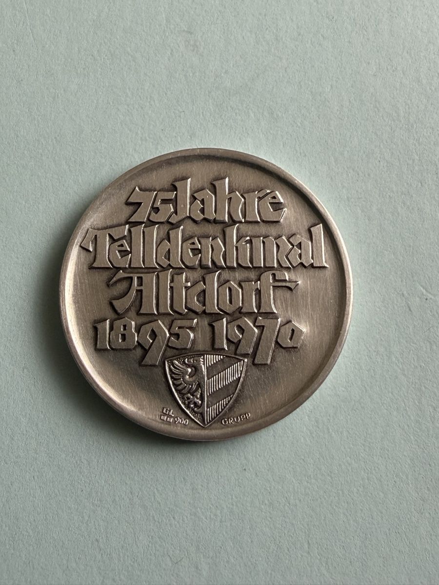 Alle Münzen: 75 Jahre Telldenkmal – Neu (gemäss Beschreibung) aus Reichenburg von Strok10 1