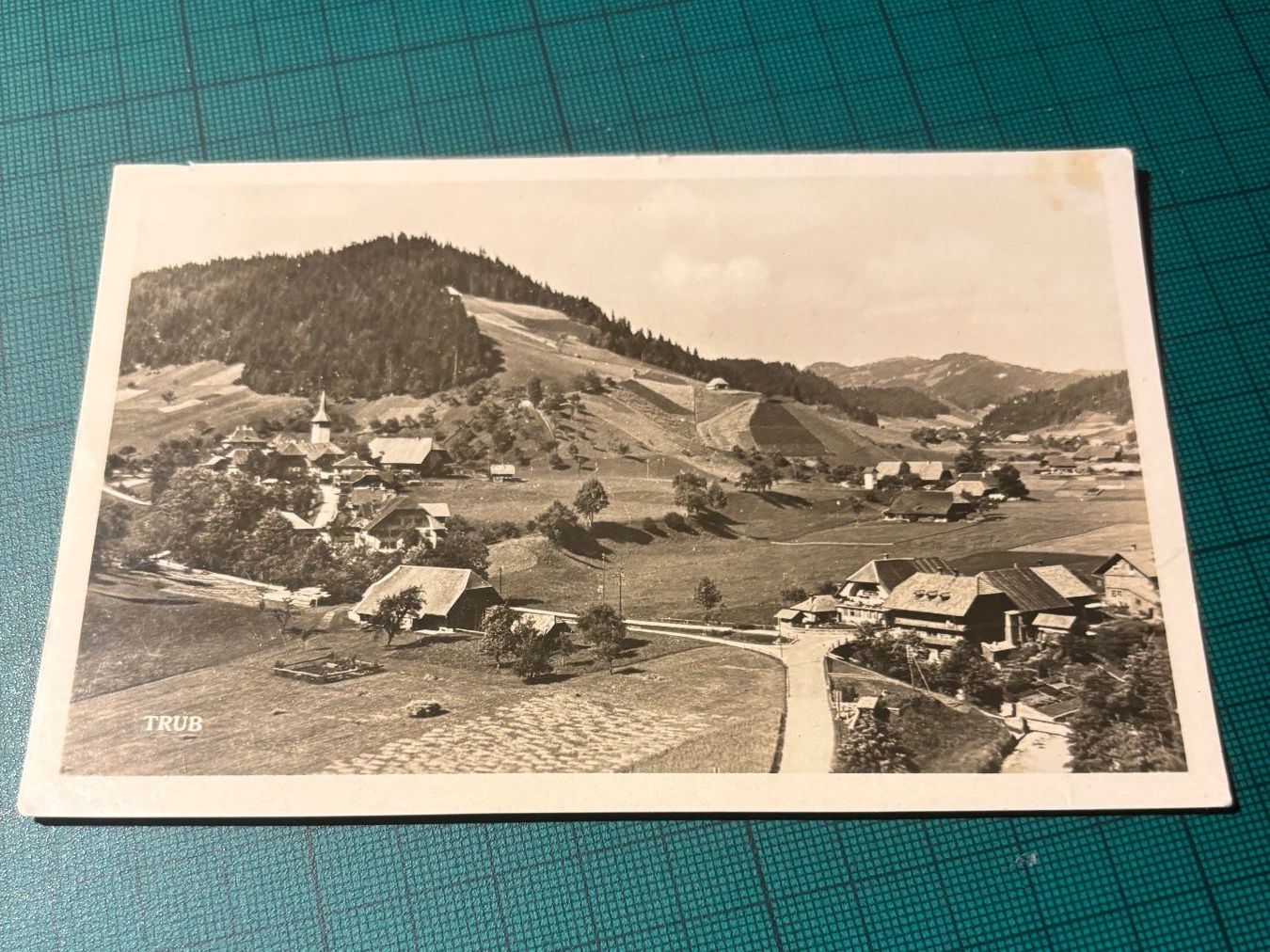 Ansichtskarten: AK TRUB i.E. 1945. – Gebraucht aus Utzenstorf von Rose0303 1