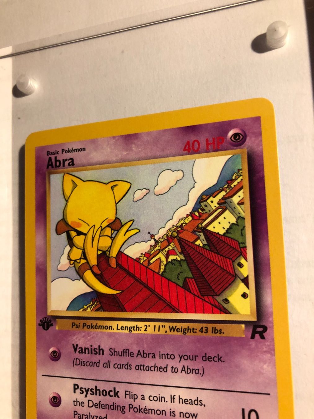 Carte collezionabili: Abra 1st Team Rocket - MINT - ab 1.- – Usato da Giubiasco venduto da dan_pr8b 3