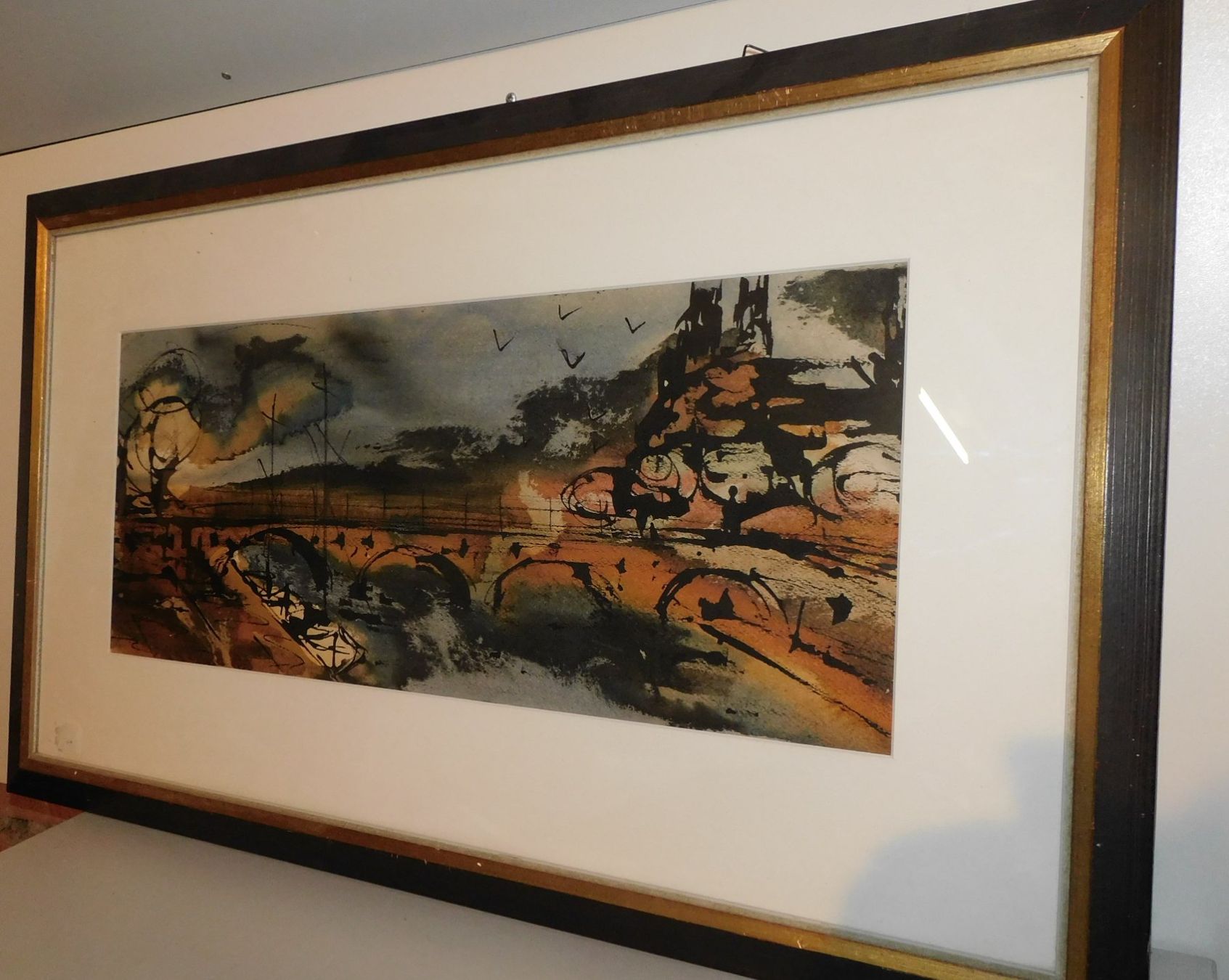 Dipinti: Kunst Gemälde abstraktes grosses Bild   80 x 51 cm – Usato da Sursee venduto da 76 6