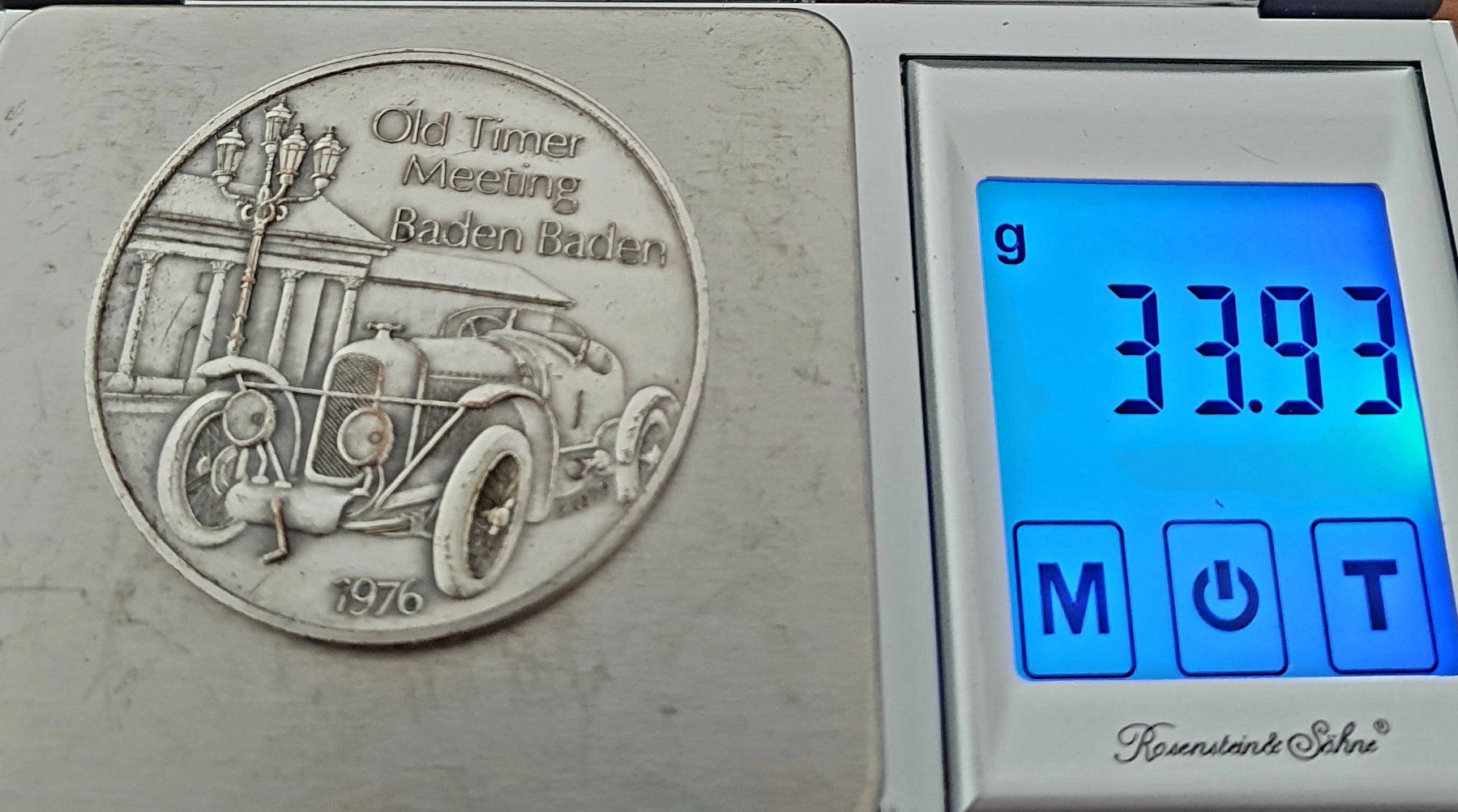 Medaillen: Medaille Baden - Baden – Gebraucht aus Egerkingen von Acc1