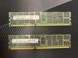 32GB Server RAM Kit (2x 16GB) Samsung DDR3L ECC PC3L-12800R