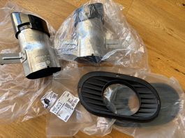 Neuwertige Mercedes Benz GLB-35 AMG Abdeckung/Auspuffblenden