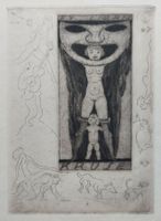 Exlibris Michel Fingesten - Original Radierung