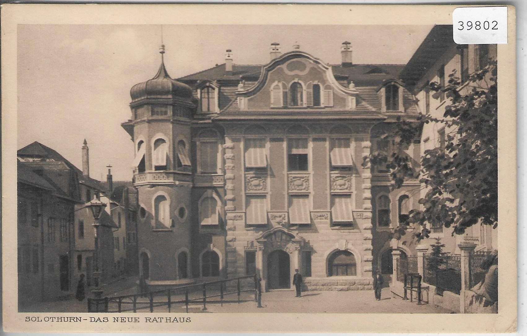 Cartoline postali: Solothurn - Das neuen Rathaus – Usato da Ettingen venduto da Kartenplanet
