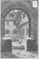 St. Gallen - Kreuzgang zu St. Katharinen