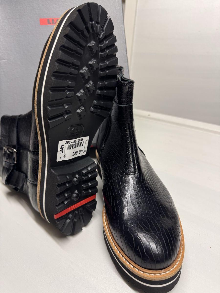 Lloyd Scarpe da donna: Lloyd Bottines, cuir noir, taille 36.5, neuves – Nuovo e nell'imballaggio originale da Brügg BE venduto da Goob 8