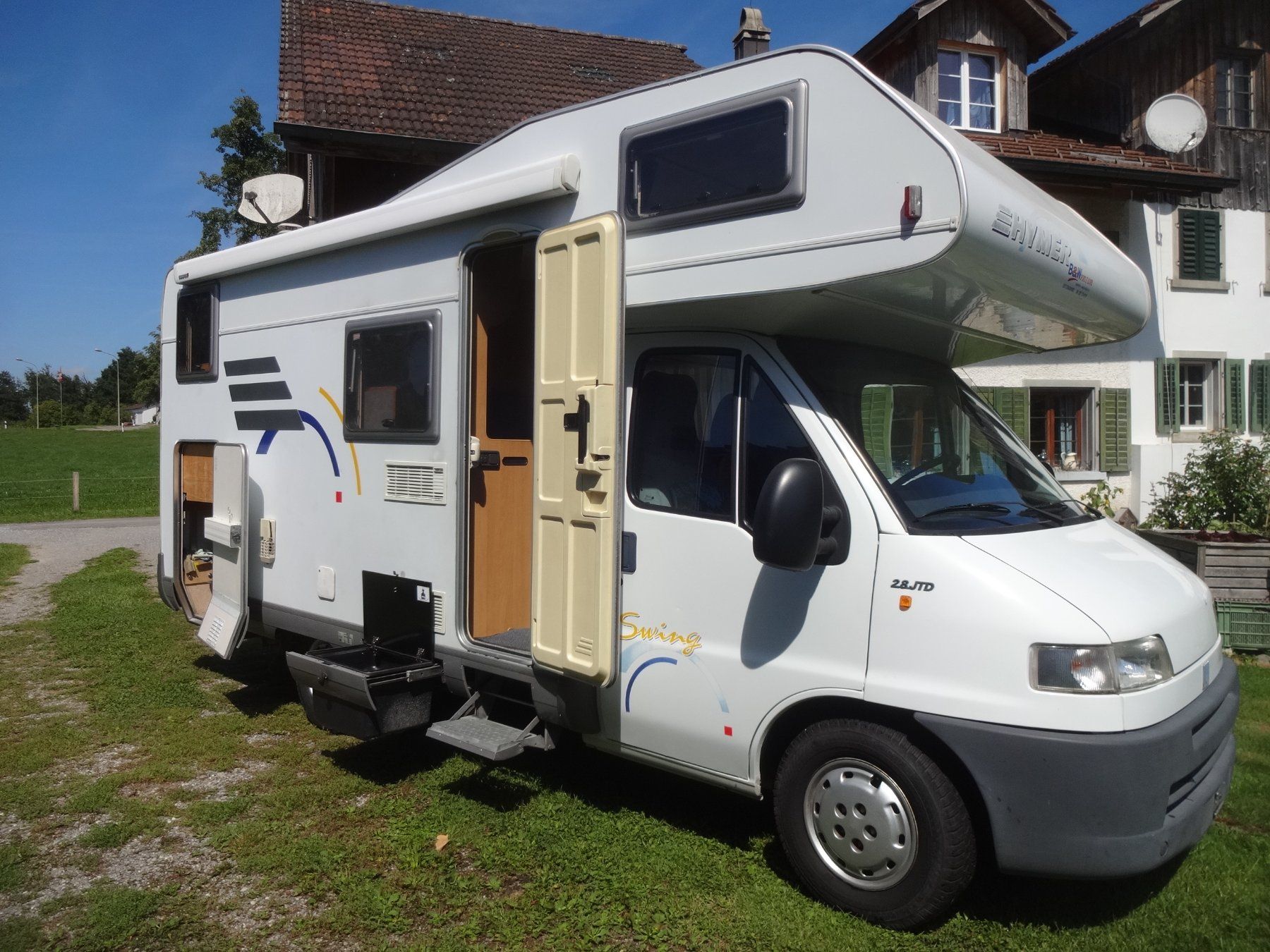 Hymer Veicoli da campeggio: Kompakter Hymer Fiat Ducato – Usato da Grüningen venduto da jakob46