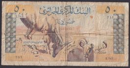 Algerien 50 Dinars 1964