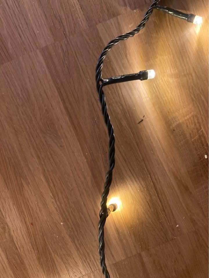 Guirlandes lumineuses: 10m Lichterkette LED innen/aussen – Neuf (Voir description) à Rudolfstetten par Stellina1975 3