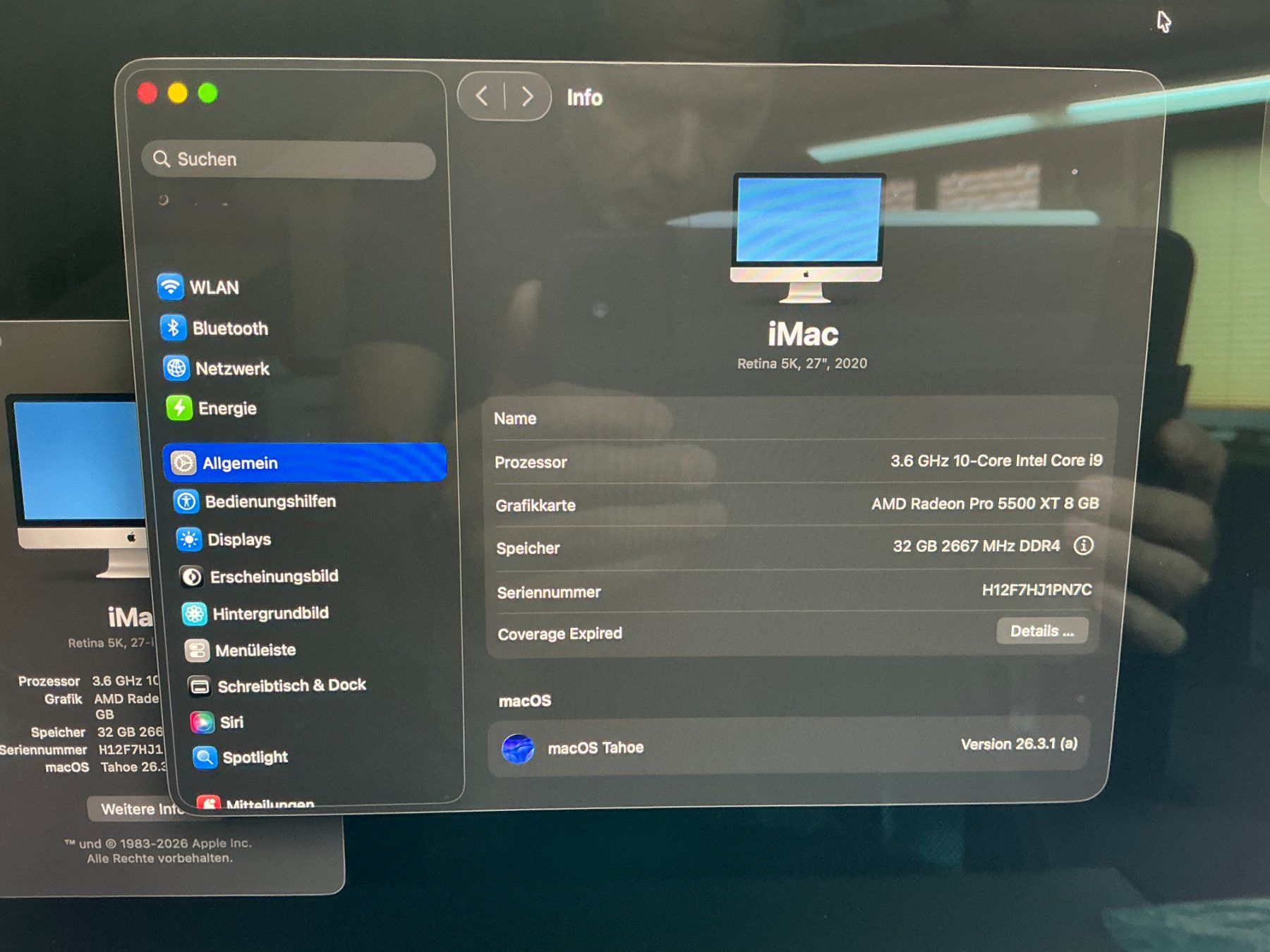 Apple PC: iMac Retina 5K 2020 – Usato da Einsiedeln venduto da rwagric8840 2