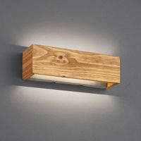 LED Wandleuchte, Holz, Switch Dimmer