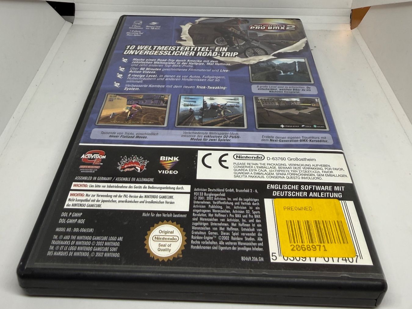 Nintendo Spiele: Mat Hoffmann's Pro BMX 2 Nintendo Gamecube – Gebraucht aus Dietlikon von NESFEVER 1