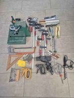 Werkzeug Set Bohrständer und Zubehör