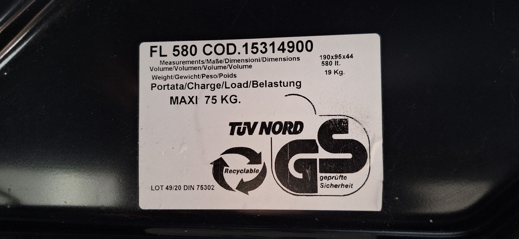 Box da tetto: Dachbox – Usato da Zollbrück venduto da kir_gl88 5