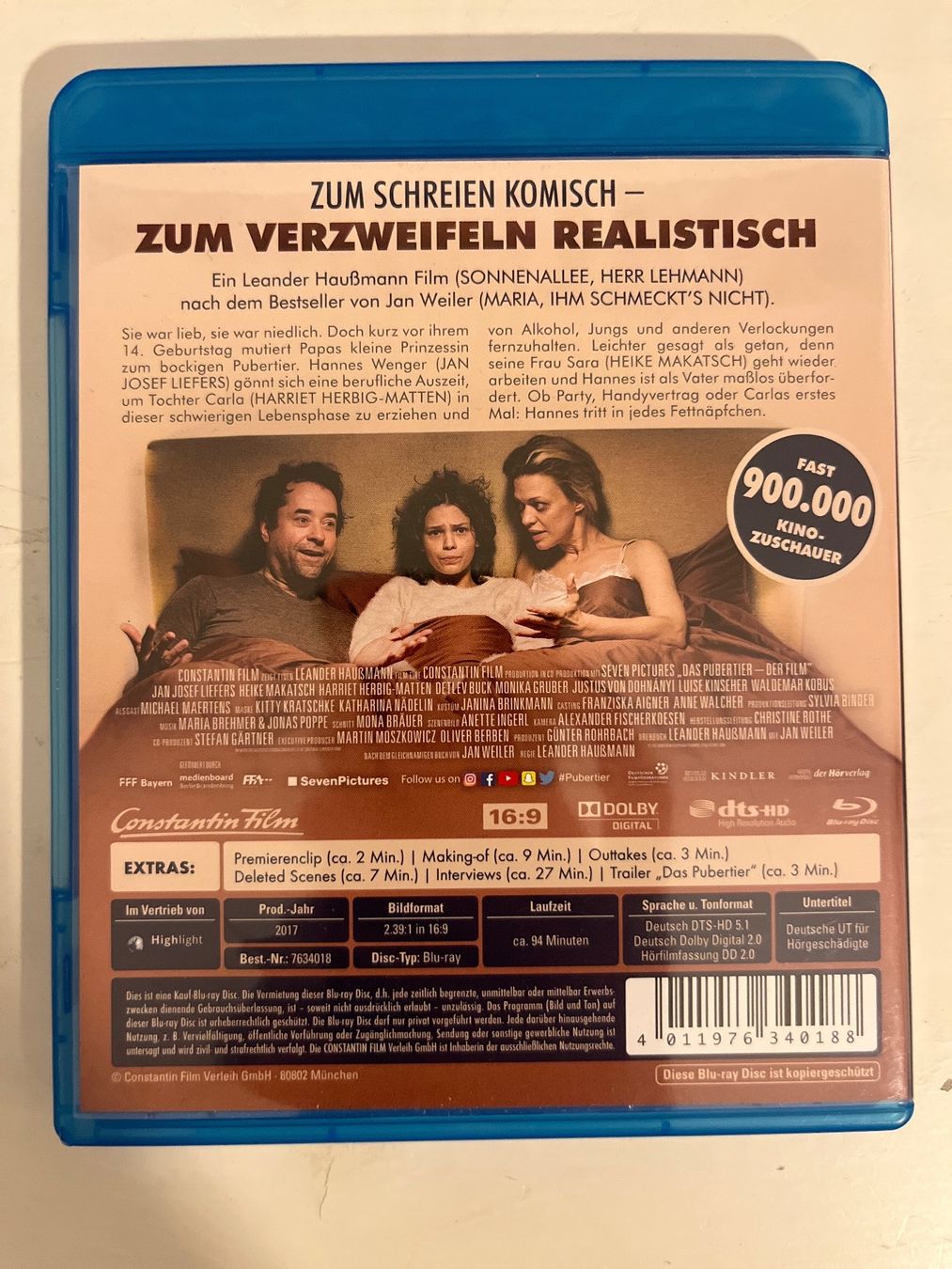Tutti i DVDs: Das Pubertier (2017) Blu-ray – Nuovo (secondo la descrizione) da Sierre venduto da black.box 1
