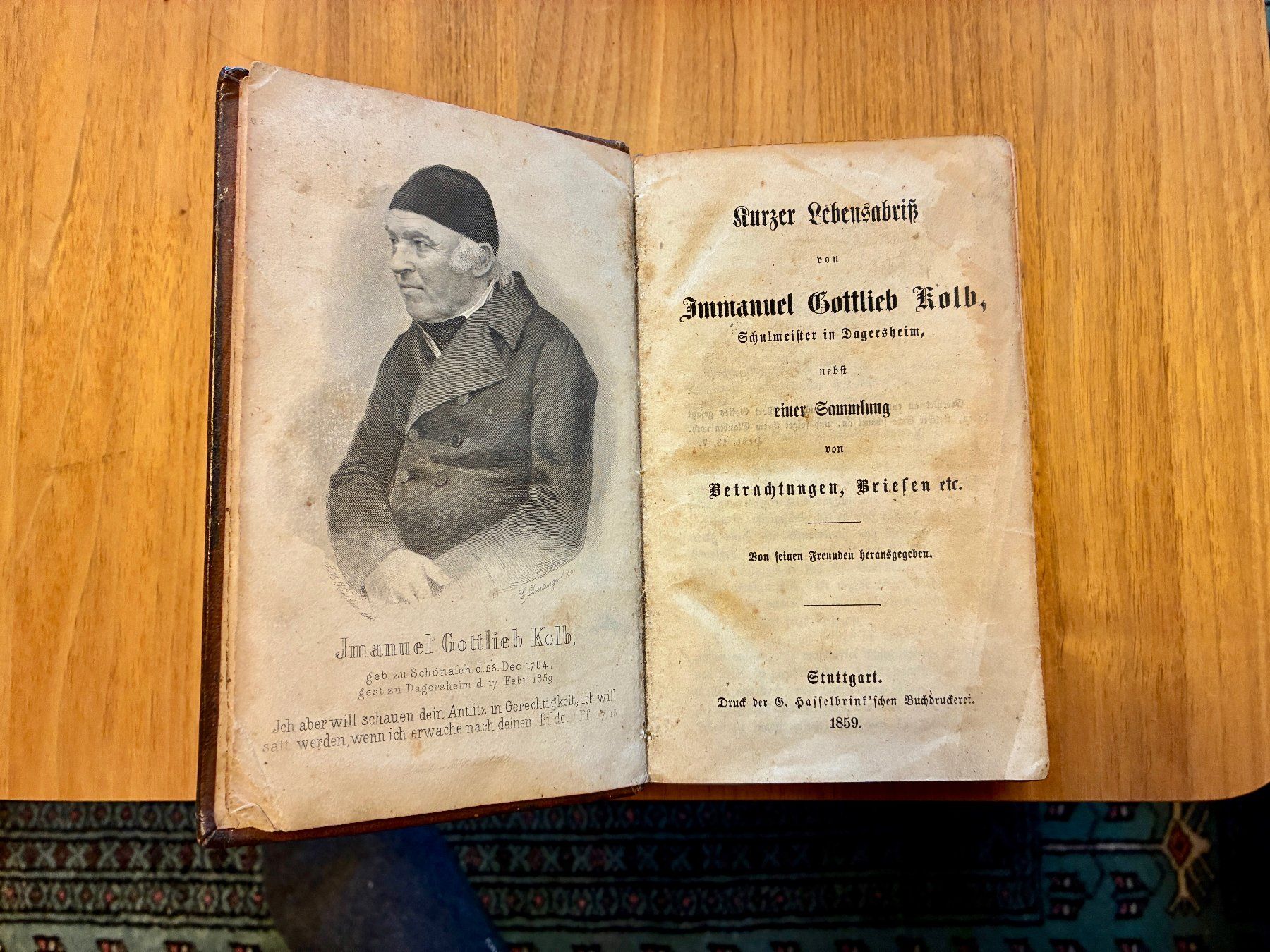Bücher: Antikes Buch 1859 – Gebraucht aus Dättlikon von johnybestsale 1