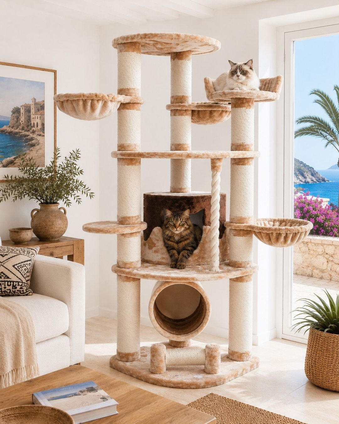 Tiragraffi: KATZENBAUM 15.5 cm Stämme Premium – Nuovo e nell'imballaggio originale da Eschenbach LU venduto da PETHOMES_AG 2