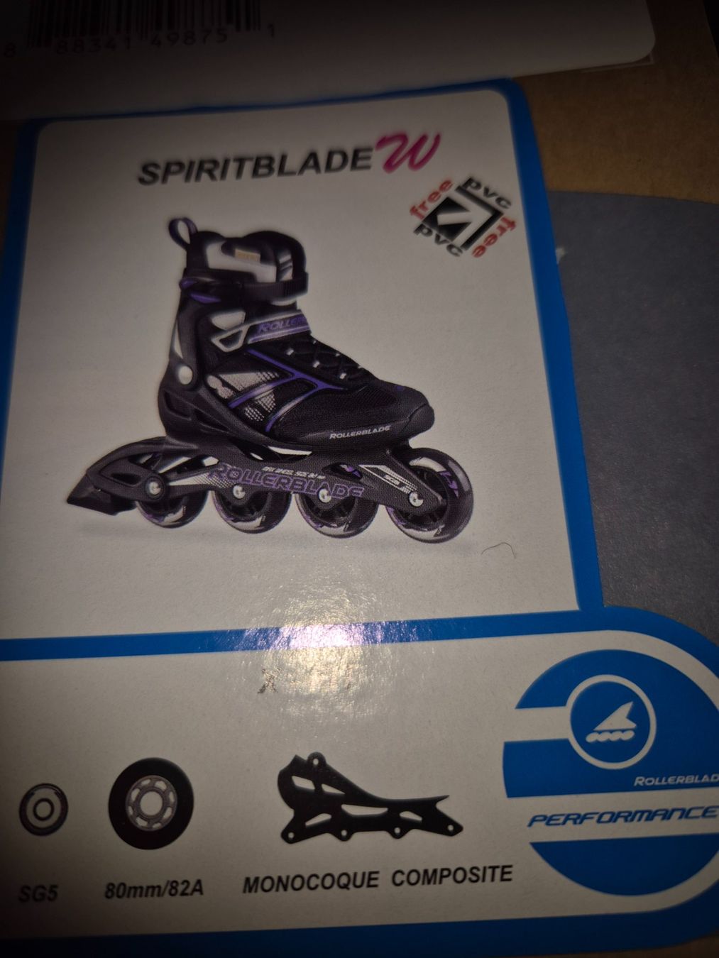 Pattini in linea & Pattini a rotelle: Rollerblades Spiritblade W, Grösse 39, – Nuovo e nell'imballaggio originale da Schwarzenburg venduto da flamingo1970