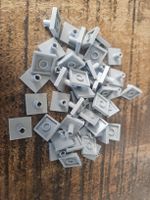lego 2460 lot de 45 pièces Light Bluish Gray Tile,